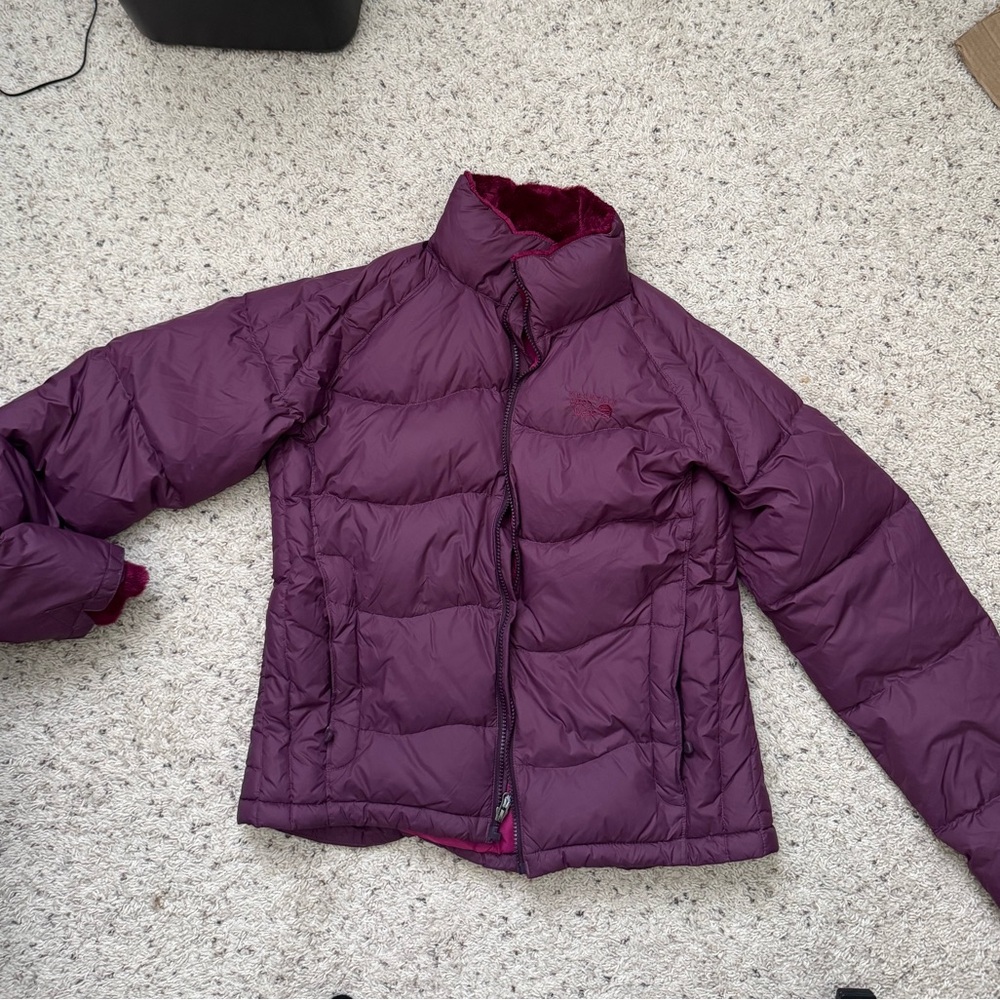 Mountain Hardwear Purple Quilted Puffer Jacket